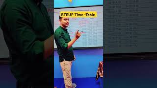 Bteup exam date 2024  racevasemester bteup time table [upl. by Spracklen451]