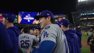 Raw video of the Dodgers final out and World Series celebration [upl. by Raman]