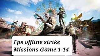 Fps offline strike missions game 114 🎮 gameplay 2024 [upl. by Oiramej]