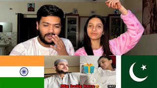 maazsafder Vlog Reaction  My baby born😍  I can’t control my feelings😭 [upl. by Woodie]