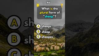 The Secret to Mastering Plural Forms Revealed Part 65 quiz quiztime trivia [upl. by Norvall]