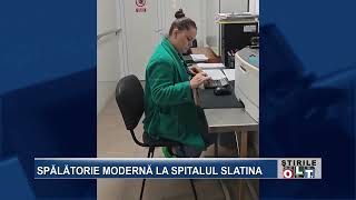 SPALATORIE MODERNA LA SPITALUL SLATINA [upl. by Milly533]