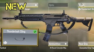 New Thunderbolt Sling Attachment  HBRa3 Gunsmith amp Gameplay in COD Mobile  Call of Duty Mobile [upl. by Miculek220]