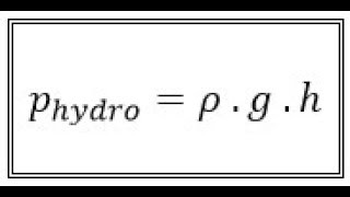 Grootte van de hydrostatische druk [upl. by Yelsiap]