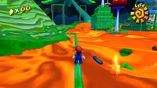 Goopy Inferno Walkthrough  Super Mario Sunshine [upl. by Norvin]