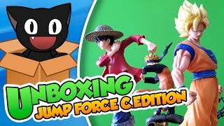 ¡Menuda figura epica  Unboxing Ed Coleccionista Jump Force [upl. by Anwahs185]