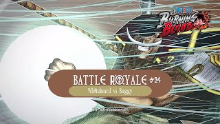 Battle Royale 24  Tremor  Whitebeard Vs Buggy  One Piece  Burning Blood [upl. by Siuol]