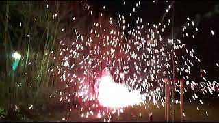 Spanish Traca mit Zink Knallpatronen mit Leuchtspur Silvester  THE PYRO HUNTERS [upl. by Gardell]