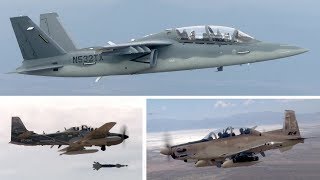 USAF Light Attack Aircraft Experiment – Scorpion AT6 A29 [upl. by Jean-Claude]