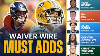 Fantasy Football Week 12 Waiver Wire Pickups  MustHave Players to Add to Your Roster 2024 [upl. by Iroc]