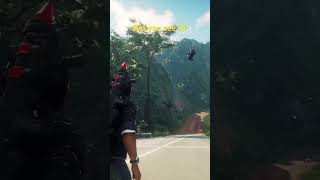 That wasn’t meant to happen😂 funny funnyvideo justcause4 [upl. by Sadella]