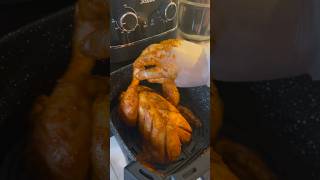 AIR FRYER Whole Roasted Chicken spicy indian masala recipe shorts airfryer indian chicken uk [upl. by Terry907]