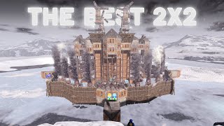 THE BEST 2X2  Open Core  Widegap  Rust Base Building 2022 [upl. by Ameyn560]