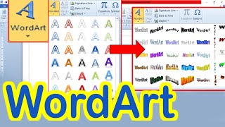 cara mengubah tampilan wordArt Microsoft word 2007 2010 menjadi tampilan lama yang keren 👍 [upl. by Weigle]