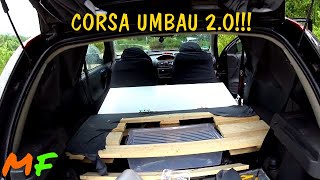 CORSA UMBAU 20  Auto zum Camper umbauen  MyFly [upl. by Eirovi]