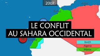 Le conflit au Sahara occidental  Résumé sur cartes [upl. by Ailev870]