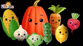 Dancing veggies Fun Animation Dance  Baby Sensory video for new born [upl. by Geminius]