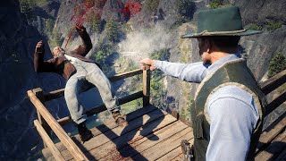 Red Dead Redemption 2 4K 60FPS  Funny amp Brutal Moments Vol 158 Euphoria Ragdolls [upl. by Cinelli]