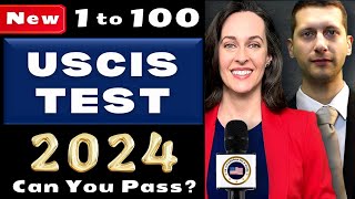 US Citizenship Test 20242025 Easy 2X USCIS Answers USCIS Interview Examen Ciudadania Americana [upl. by Gael97]