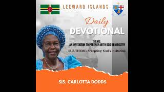 Leeward Islands Daily Devotions  Monday October 14 2024 [upl. by Allimrac995]