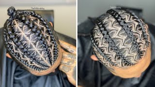 😱Mens Braid Hairstyles 😊 Smooth amp Slick Styles For Men  Freestyle Cornrow Braids 🔥🔥🔥 [upl. by Anomis]