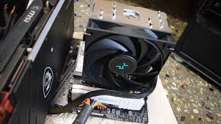 Wraith prism vs Deepcool AG500  Ryzen 5800x [upl. by Kitti]