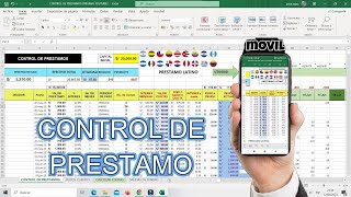 👉Control de Prestamos plantilla para prestamistas Paga diario Gota a Gota Pestamista Informal💵 [upl. by Kenton]