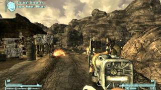 Fallout New Vegas  The Disintegrator Developer Weapons [upl. by Anaujnas117]