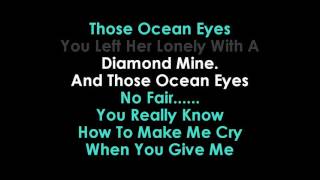 Billie Eilish Ocean Eyes karaoke  GOLDEN KARAOKE [upl. by Nitza967]