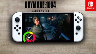 Daymare 1994 Sandcastle  FPS Test  Nintendo Switch Oled [upl. by Eleahcim]