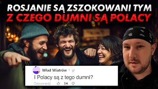 Rosjanie są zszokowani tym z CZEGO dumni są Polacy [upl. by Karlie330]