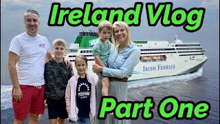 Exploring the Emerald Isle Irish Ferries Adventure to Ireland  Irish Vlog Part 1 [upl. by Fabrianna]