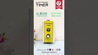 Star Delta Timer  Fully automatic Electronic Timer  Agritech Company [upl. by Aned811]