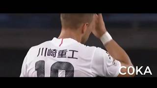 Lukas Podolski vs Sendai HD 1080i 22072017 [upl. by Artenak]