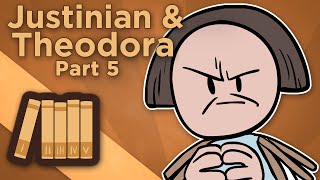 Byzantine Empire Justinian and Theodora  Impossible Burden of Fate  Extra History  Part 5 [upl. by Rai722]