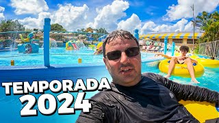 Parque aquático Aquamania em Foz do Iguacu temporada 2024 Férias vale a pena [upl. by Mosenthal]