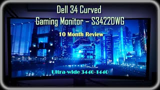 Dell 34 Ultrawide Curved Gaming Monitor – S3422DWG Review [upl. by Alyssa]