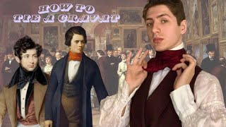 How To Tie A Victorian Cravat The Right Way [upl. by Mobley410]