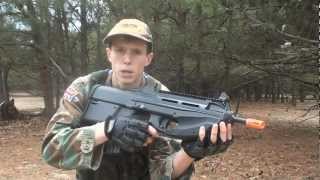 GampG Armament F2000 Airsoft AEG Review [upl. by Ardnajela309]