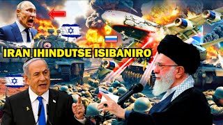 💣ISRAEL YATEGUYE IGITERO KIZAGIRA IRAN AMATONGO🔥NETANYAHU YIGIZE IGIHAZIPUTIN YAMAZE GUTSINDA OTAN [upl. by Aicirtel]