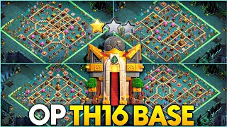 NEW OP TH16 BASE LINKAnti 2 Star war Base Link Th16 Th16 New Base Link Coc Base Link Th16 [upl. by Heimlich314]