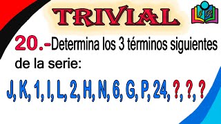 💥TRIVIAL ¿Cuáles son los 3 TÉRMINOS siguientes de la SERIE [upl. by Adnir]