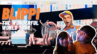 Blippi The Wonderful World Tour in Winnipeg Canada l JuliaCallie [upl. by Greenwell222]