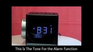 Sony ICFC1PJ Projection Auto Set Dual Alarm Clock Radio w  Nature Sounds [upl. by Danette524]