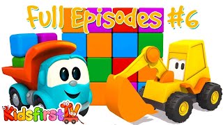 Leo the Truck Full Episodes 6 Car Cartoons [upl. by Goodman]