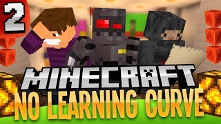 Minecraft No Learning Curve Episode 2  Mini Coaster [upl. by Cissej]