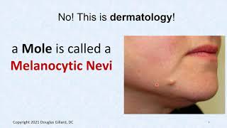 Dermatology Congenital and Acquired Melanocytic Nevi Moles [upl. by Cassey]