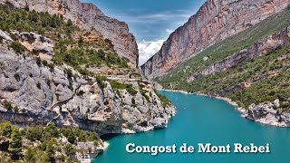 Pasarelas De Montfalco amp Congost de Mont Rebei Hike  Kayak  Drone Video [upl. by Still]