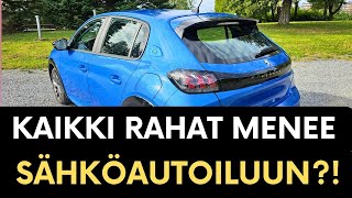 Peugeot e208 SÄHKÖAUTON jäätävä arvonalenema 27 kk [upl. by Airdnna]