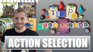 Top 10 Ways that Board Games use Action Selection [upl. by Yenrab881]